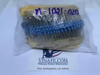 Bịch trở cắm 50 loại tổng hợp từ 0.1 Ohm - 3.6 M 1/2w +/- 1%